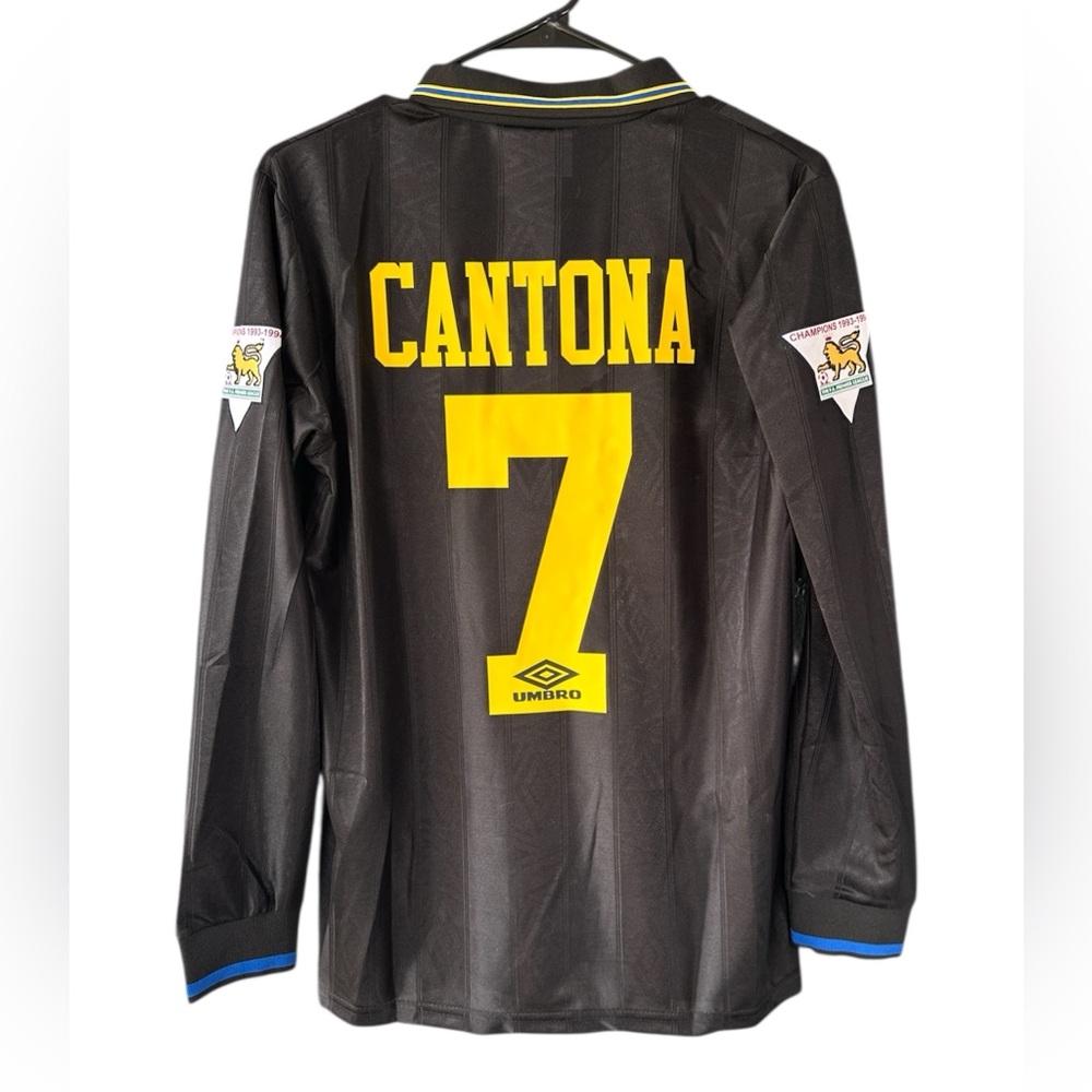 Umbro Black and Yellow Men's Jersey